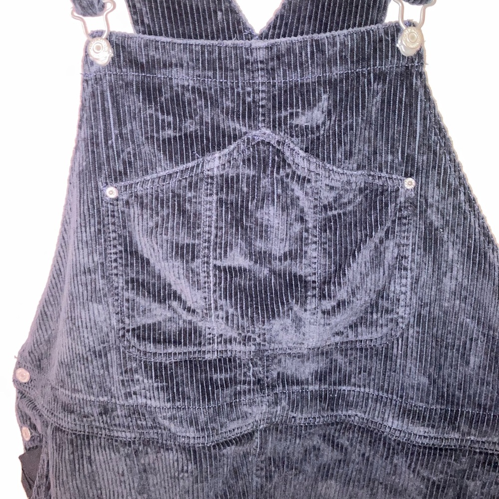 Women’s Old Navy black corduroy overalls size 24